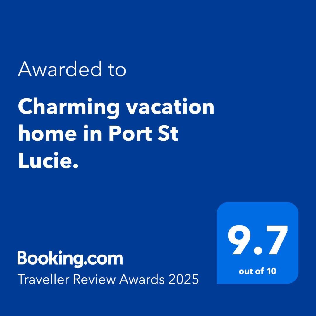 Charming Vacation Home In Port St Lucie. Port St. Lucie Exteriér fotografie